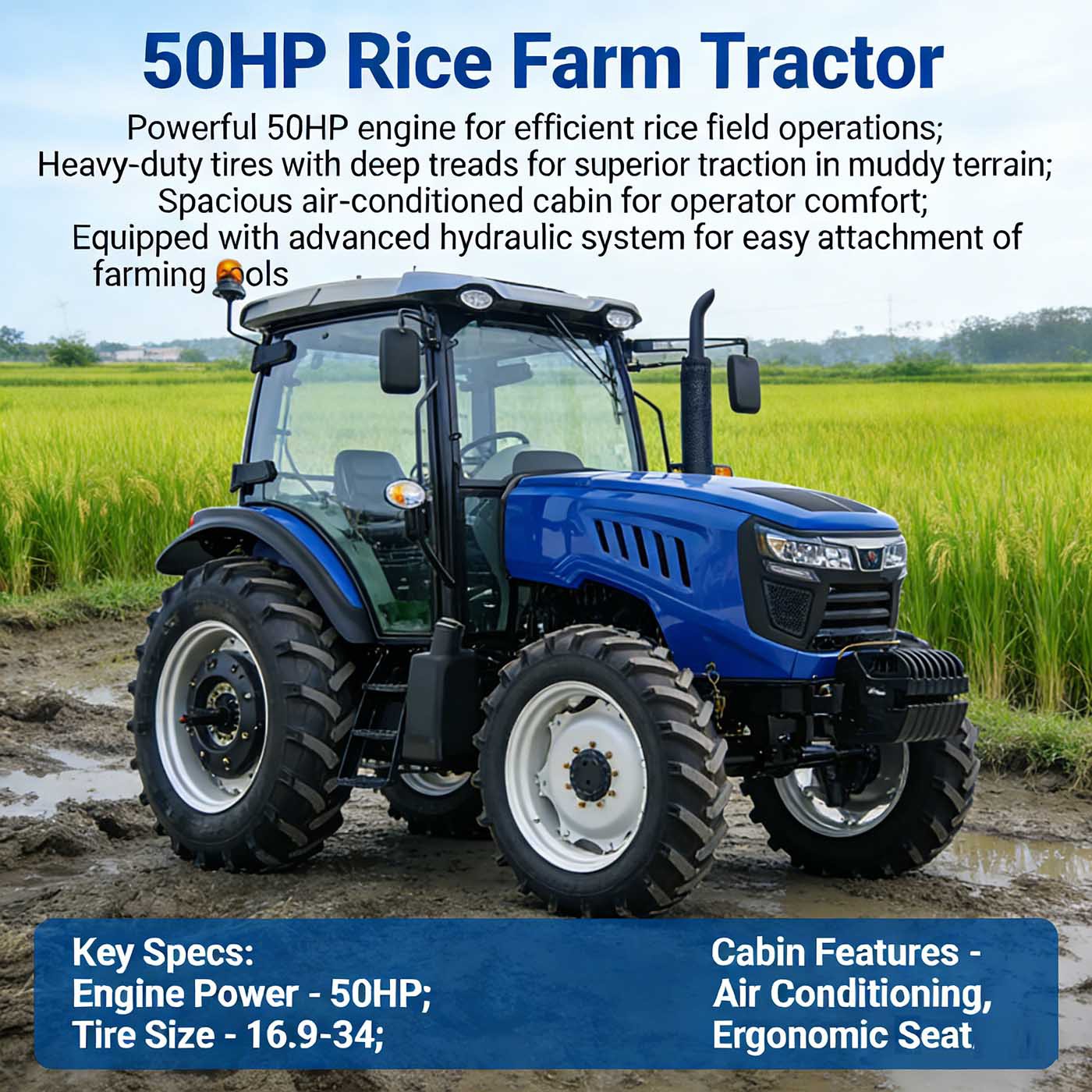 Rice Farm Tractor Rice Farm Tractor