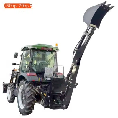 Trator de utilitário verde 4WD